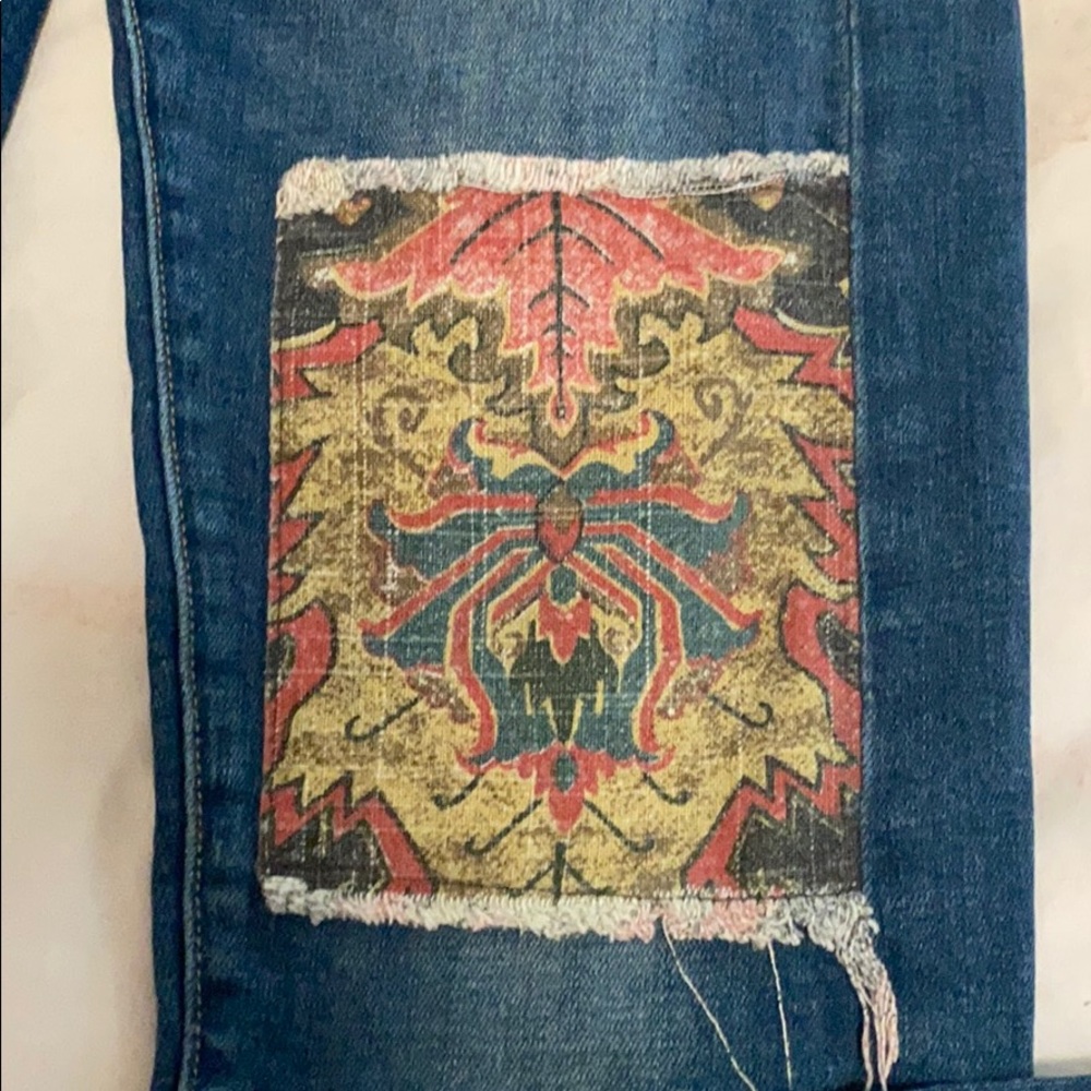 Pilcro patchwork jeans - Picture 2 of 9